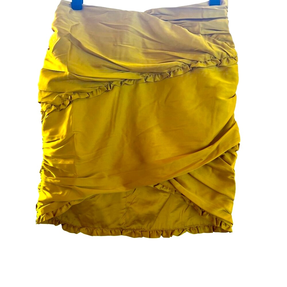 For The Love & Lemons Ruffle Alia Mini Skirt Size Small - Picture 8 of 16